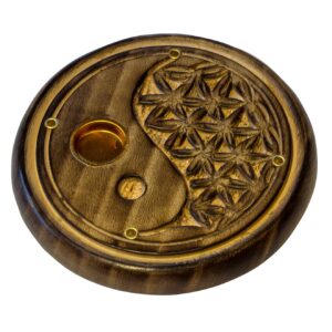 Stojánek pro vonné tyčinky, Yin a Yang