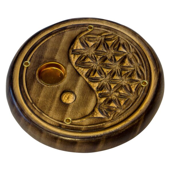 Stojánek pro vonné tyčinky, Yin a Yang