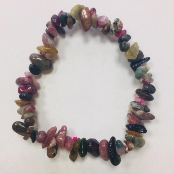 Náramek Turmalín melounový, sekaný