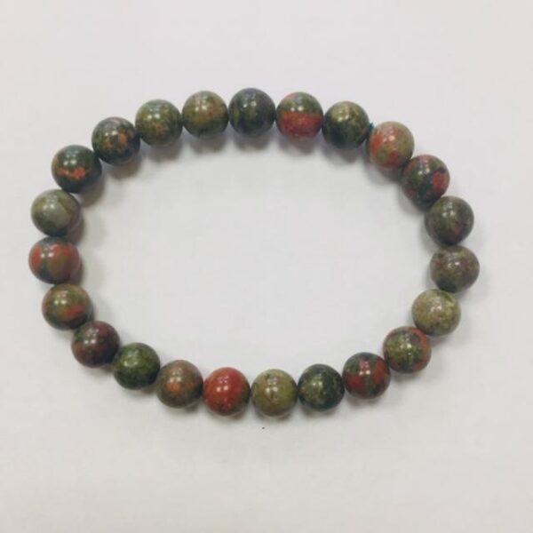Náramek Unakit, 8 mm