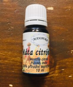 ESENCIÁLNÍ OLEJ MÁTA CITRONOVÁ, 10 ml