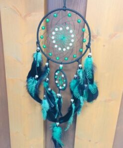 Lapač snů černo - zelený