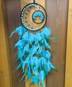 Lapač snů, strom života, tyrkysový