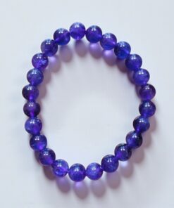 Náramek ametyst, 8 mm