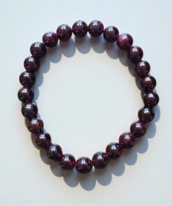 Náramek Granát, 8 mm