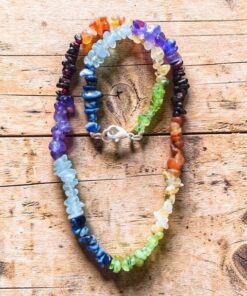 Čakrový náhrdelník 47 cm