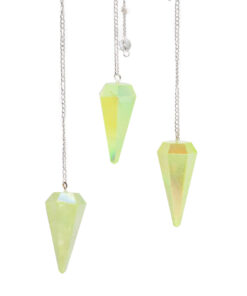 Kyvadlo Aurora křišťál zelený