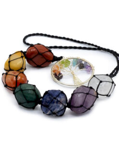 Závěsné čakrové kameny, strom života