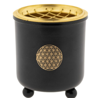 Kadidelnice Květ života, černá