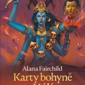 Karty bohyně Kálí, kniha a 44 karet