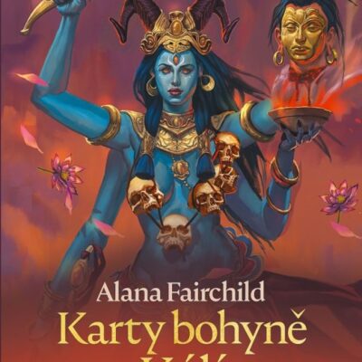 Karty bohyně Kálí, kniha a 44 karet