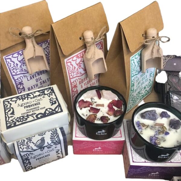 Koupelové soli a mýdla