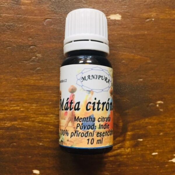 ESENCIÁLNÍ OLEJ MÁTA CITRONOVÁ, 10 ml