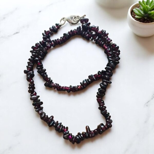 Náhrdelník Granát, 47 cm