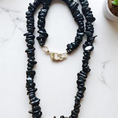 Náhrdelník Turmalín černý, 47 cm