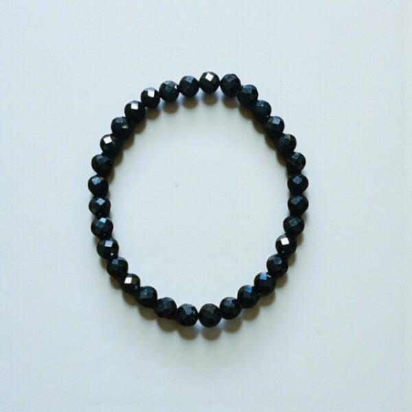 Náramek Turmalín černý, 6 mm