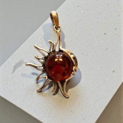 Přívěsek Jantar Slunce