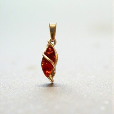 Přívěsek Jantar Slza