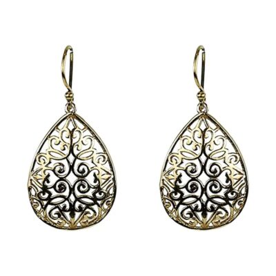 Mosazné náušnice, Kapka