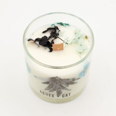Botanická sójová svíčka - Mořská sůl & mech